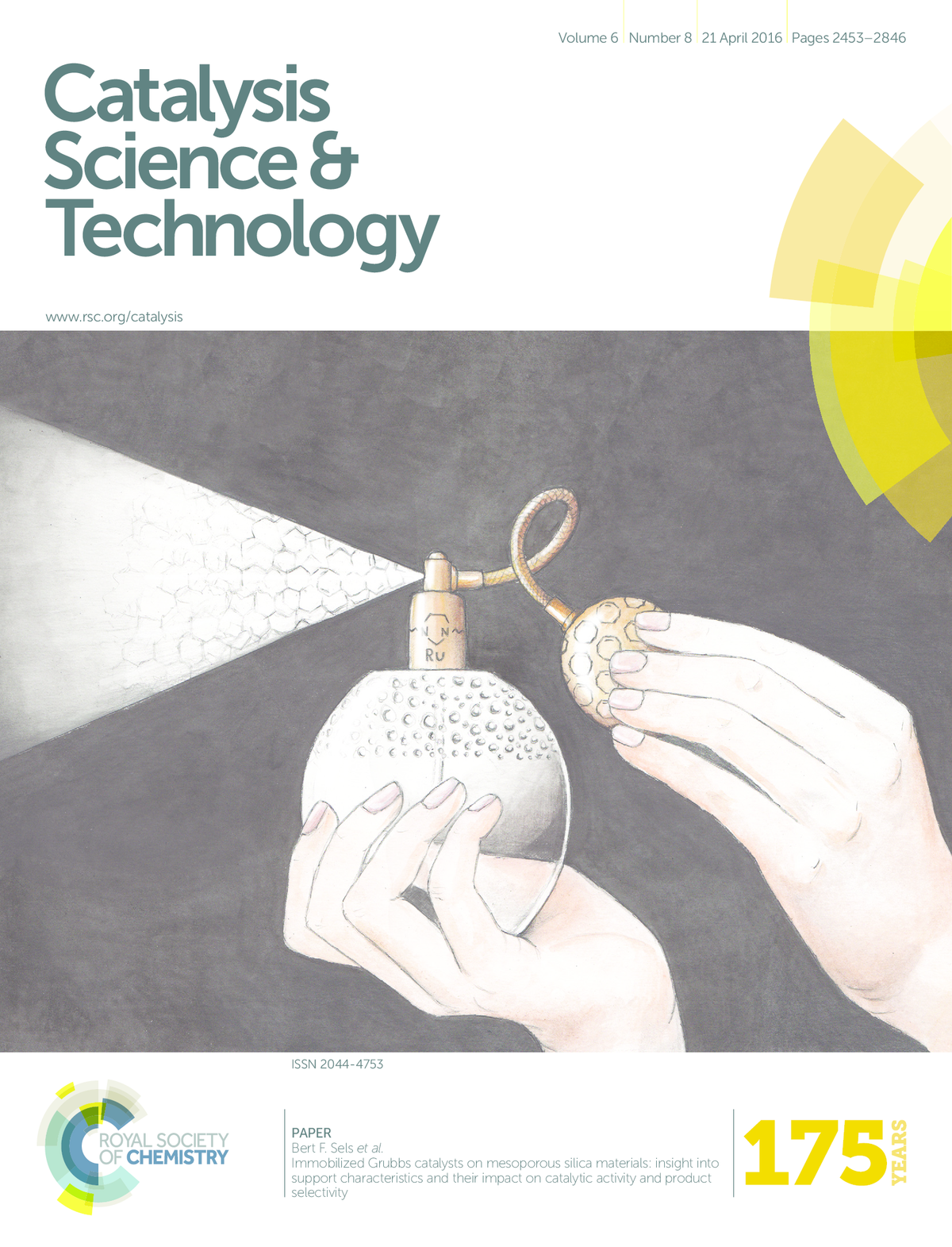 Immobilized Grubbs catalysts on mesoporous silica materials: insight into support characteristics and their impact on catalytic activity and product selectivity